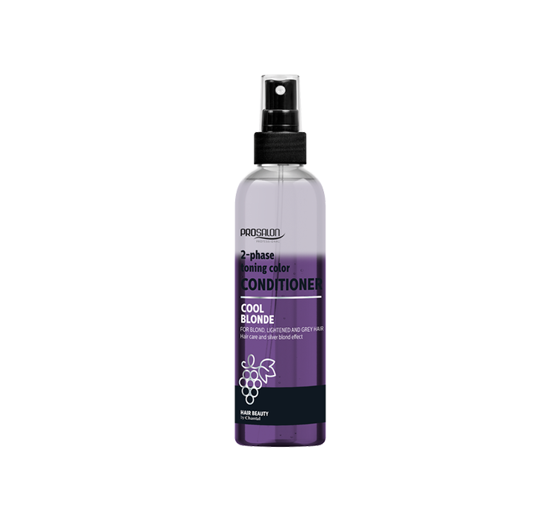 Prosalon Professional Cool Blonde Zweiphasige Haarkur für blondes, graues und aufgehelltes Haar 200ml