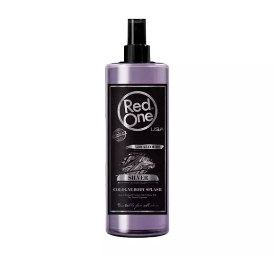 RED ONE BARBER COLOGNE SILVER EDC 400 ML