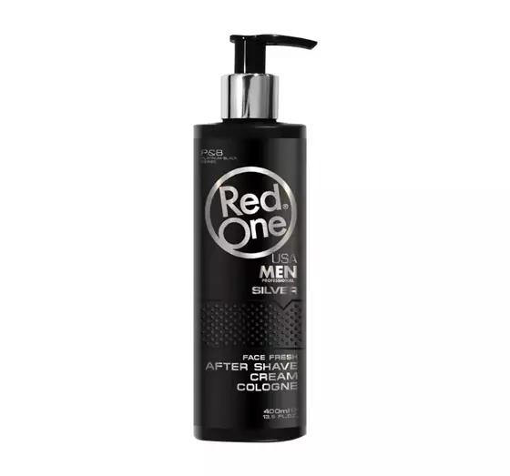 RED ONE MEN PROFESSIONAL SILVER AFTER SHAVE LOTION 400 ML