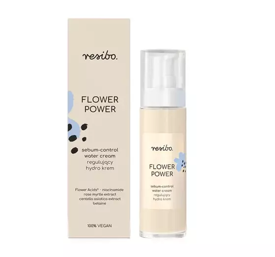 RESIBO FLOWER POWER REGULIERENDE HYDRO GESICHTSCREME 50ML