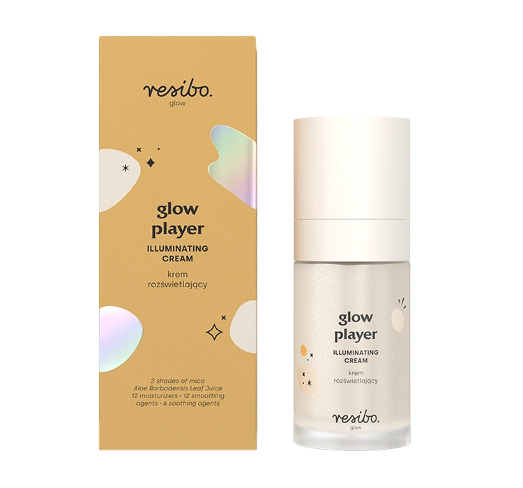 RESIBO GLOW PLAYER AUFHELLENDE GESICHTSCREME 30ML