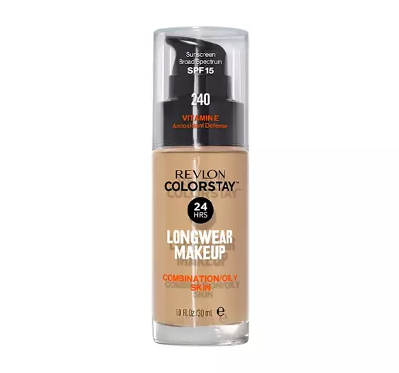 REVLON COLORSTAY GRUNDIERUNG MIT VITAMIN E FÜR FETTIGE HAUT 240 MEDIUM BEIGE 30ML