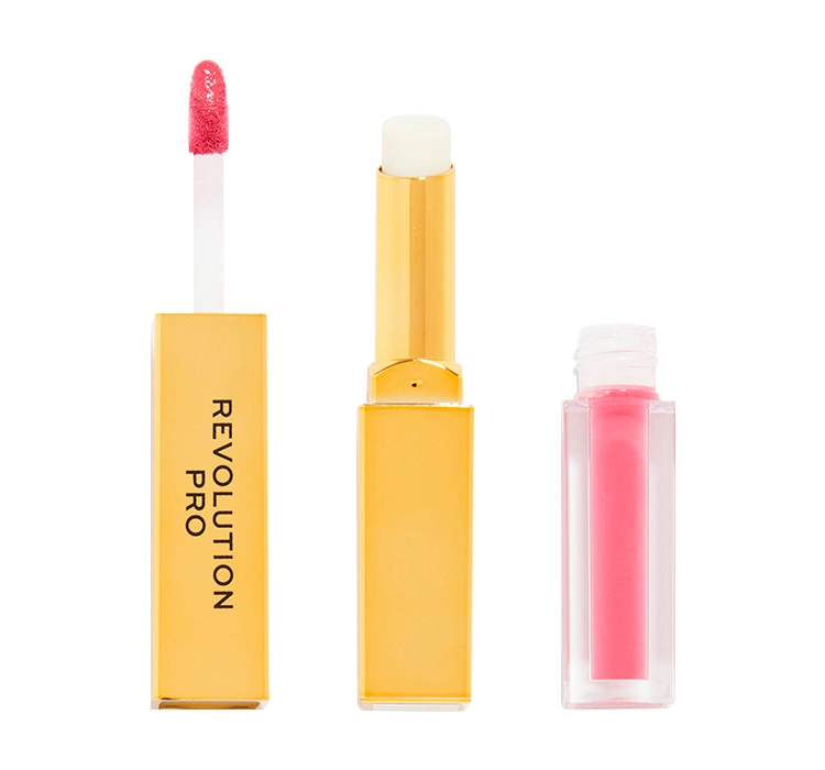 REVOLUTION PRO SUPREME STAY 24H LIP DUO LIPPENSTIFT 2IN1 STRUCK 1ML + 1,5G