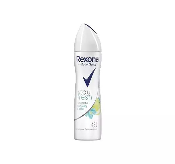 REXONA STAY FRESH BLUE POPPY & APPLE SPRAY ANTITRANSPIRANT FÜR FRAUEN 150ML