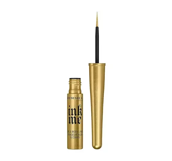 RIMMEL INK ME EYE AND BODY LINER BODY- EYELINER 002 GOLD 3,5ML