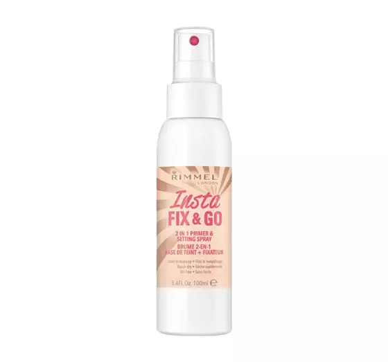 RIMMEL #INSTA FIX GO 2IN1 MAKE-UP-BASIS UND FIXIERER 100ML