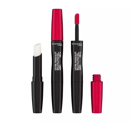RIMMEL LASTING PROVOCALIPS DOPPELSEITIGER LIPPENSTIFT 500 KISS THE TOWN RED