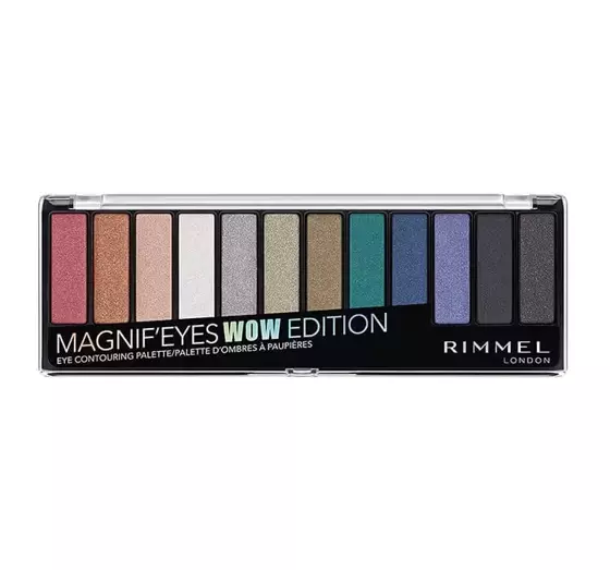 RIMMEL MAGNIFEYES PALETTE LIDSCHATTENPALETTE 006 WOW EDITION 14,16G