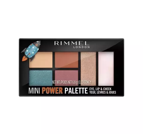 RIMMEL MINI POWER PALETTE 004 PIONEER 6,8G