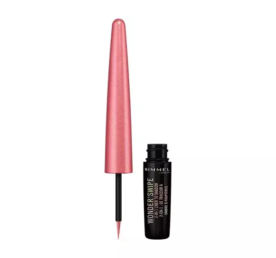 RIMMEL WONDER’SWIPE 2W1 METALLISCHER EYELINER UND LIDSCHATTEN 006  MY BAE 1,7ML