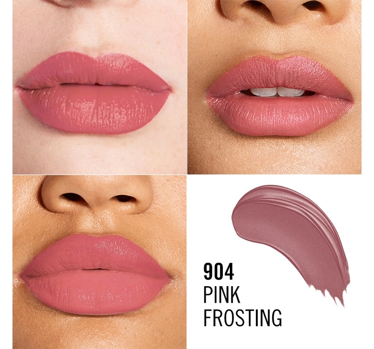 Rimmel Lasting Finish Satin-Lippenstift 904 Pink Frosting 4g