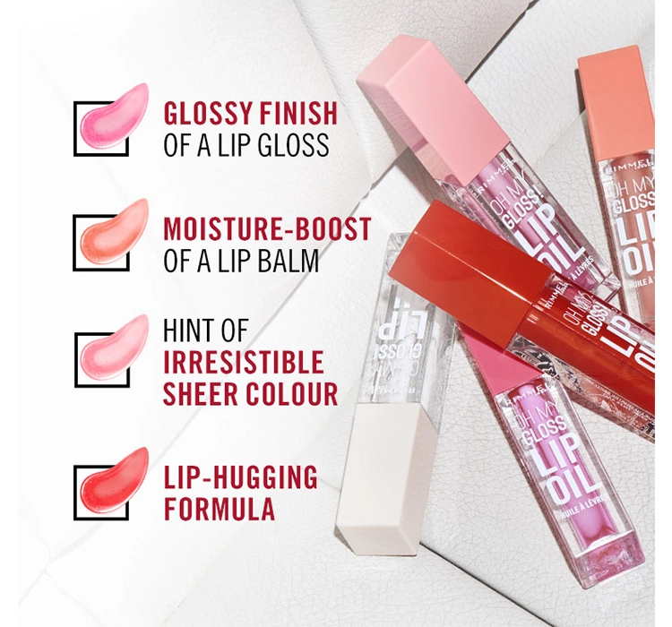 Rimmel Oh My Gloss! Lippenöl 003 Berry Pink 4,5ml