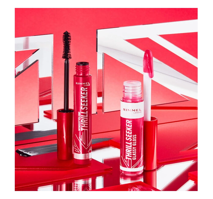 Rimmel Thrill Seeker Lipgloss mit Applikator 450 Fuchsia Punch 10ml