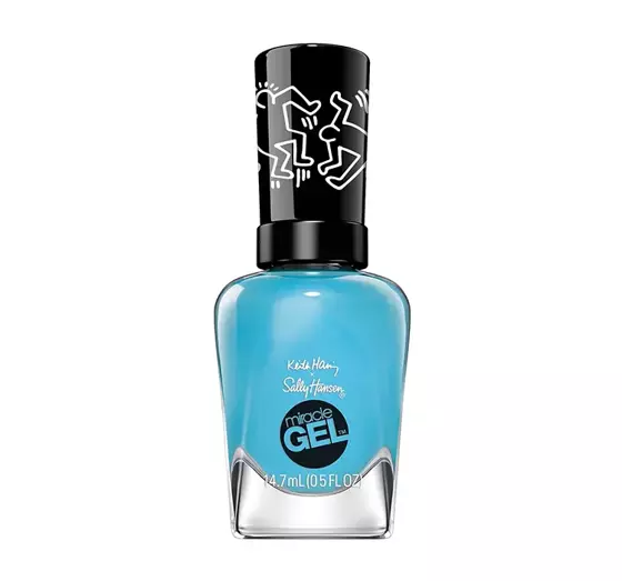 SALLY HANSEN MIRACLE GEL KEITH HARING NAGELLACK 919 CONTEMPOR-AIRY 14,7ML