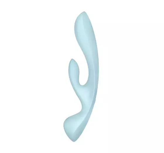 SATISFYER TRIPLE OH MULTIFUNKTIONALER VIBRATOR FÜT PAARE LIGHT BLUE