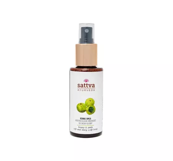 SATTVA AYURVEDA HAARLOTION HENNA UND AMLA 100ML