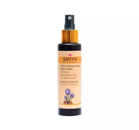 SATTVA AYURVEDA HAARLOTION SAFRAN UND ZIMT 100ML