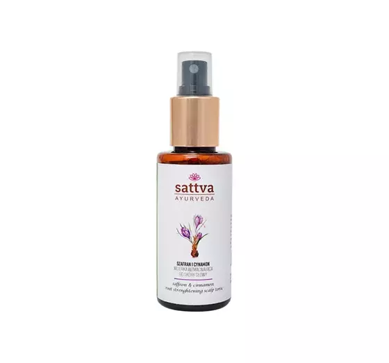 SATTVA AYURVEDA HAARLOTION SAFRAN UND ZIMT 100ML