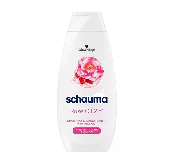 SCHAUMA ROSE OIL 2IN1 SHAMPOO UND CONDITIONER 400ML