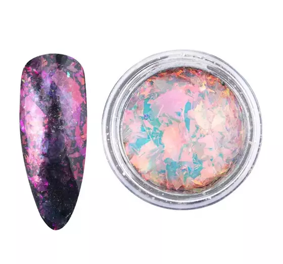 SCHILLERNDE NAILART-FLOCKEN GALAXY FLAKES NR 5