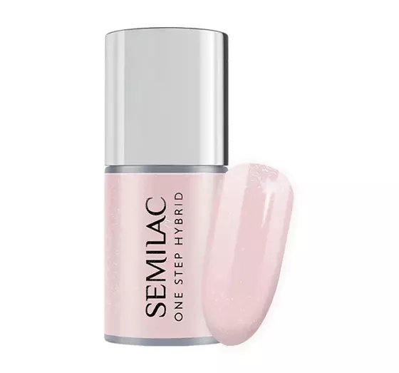 SEMILAC ONE STEP HYBRID HYBRIDLACK UV S259 NAKED GLITTER BEIGE 5ML