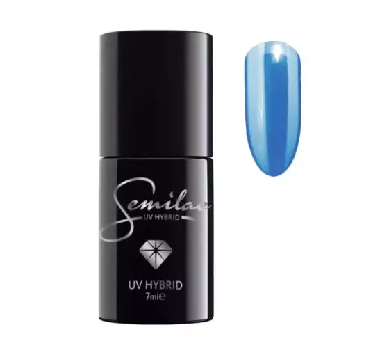 SEMILAC UV HYBRID NAGELLACK STRAWBERRY BLUE 188