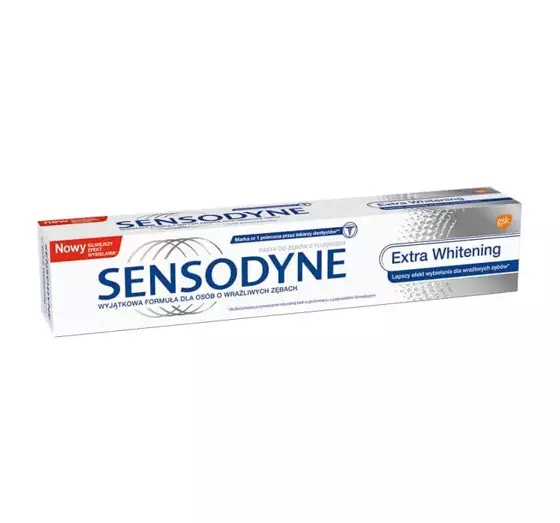 SENSODYNE EXTRA WHITENING ZAHNPASTA FÜR EMPFINDLICHE ZÄHNE 75 ML