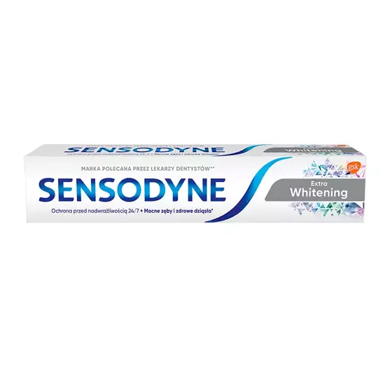 SENSODYNE EXTRA WHITENING ZAHNPASTA FÜR EMPFINDLICHE ZÄHNE 75 ML