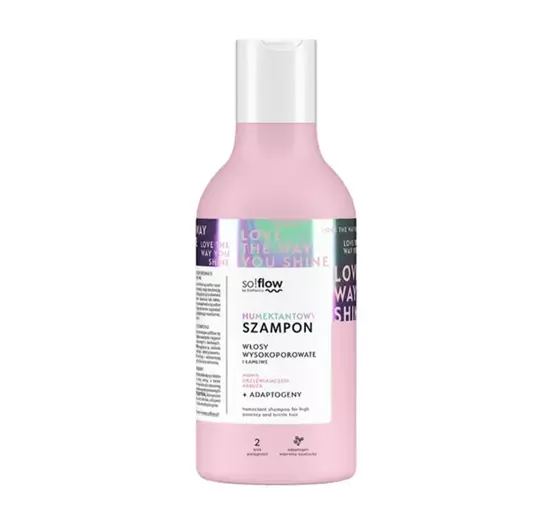 SO!FLOW FEUCHTIGKEITSSHAMPOO FÜR HOCHPORÖSES HAAR 400ML