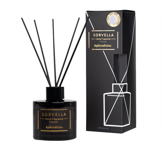 SORVELLA PREMIUM DUFTDIFFUSOR MIT STICKS APHRODISIAC 120ML