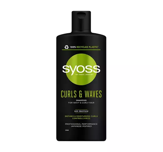 SYOSS CURLS & WAVES SHAMPOO FÜR WELLIGE UND LOCKIGE HAARE 440ML