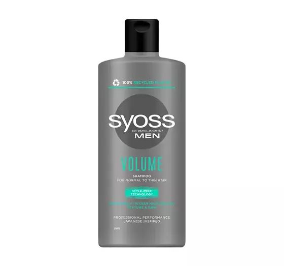 SYOSS MEN VOLUME SHAMPOO FÜR DÜNNES UND NORMALES HAAR 440ML