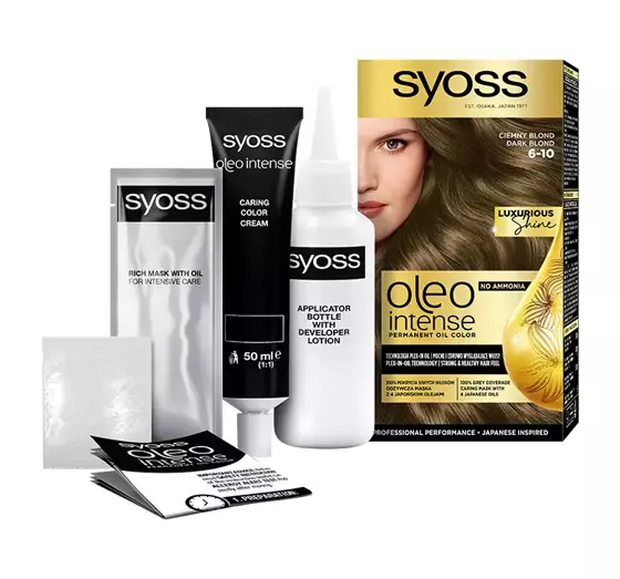 SYOSS OLEO INTENSE HAARFARBE OHNE AMMONIAK 6-10 DUNKELBLOND