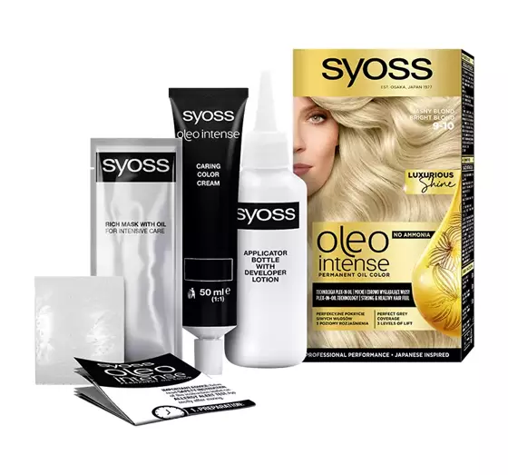 SYOSS OLEO INTENSE HAARFARBE OHNE AMMONIAK 9-10 HELLES BLOND