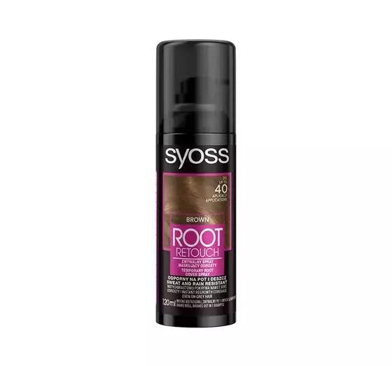 SYOSS ROOT RETOUCHER ABWASCHABRES FARBSPRAY BRAUN 120ML