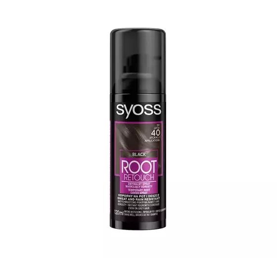 SYOSS ROOT RETOUCHER ABWASCHABRES FARBSPRAY SCHWARZ 120ML