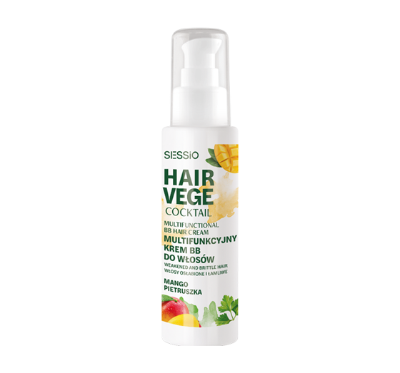 Sessio Hair Vege Cocktail Multifunktionale BB-Creme für das Haar Mango Petersilie 100g 