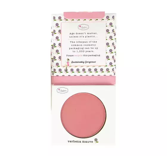 THE BALM SUSTAINABLY GORGEOUS ROUGE VERBENA MAUVE 6G