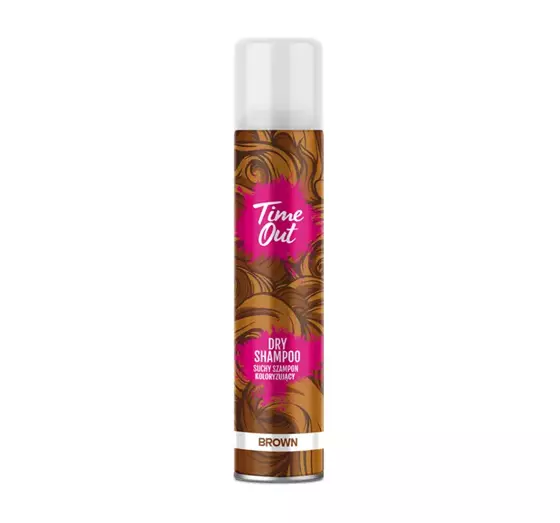 TIME OUT FARBIGES TROCKENSHAMPOO BROWN 200ML