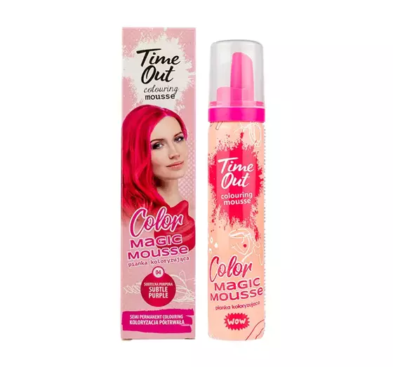 TIME OUT FARBSCHAUM FÜR HAARE 04 SUBTLE PURPLE 75ML