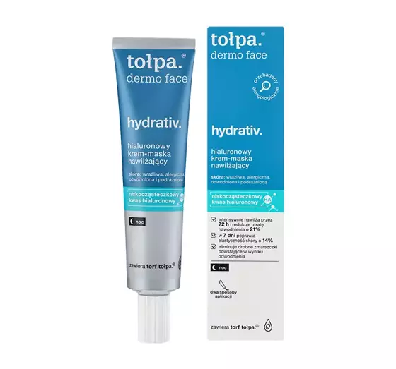 TOLPA DERMO FACE HYDRATIV FEUCHTIKGEITSSPENDENDE CREME-MASKE 40ML