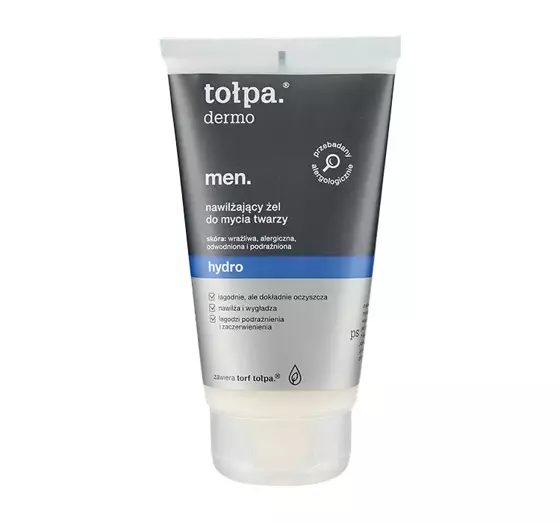 TOŁPA DERMO MEN HYDRO FEUCHTIGKEITSSPENDENDES REINIGUNGSGEL 150ML