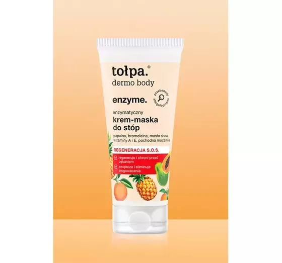 TOŁPA ENZYME ENZYMATISCHE CREME-MASKE FÜR FÜSSE REGENERATION SOS 60ML