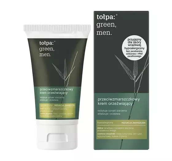 TOŁPA GREEN MEN ERFRISCHENDE CREME GEGEN FALTEN 50ML