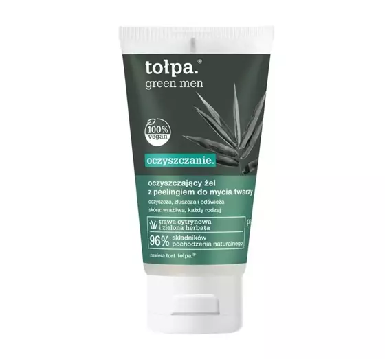 TOŁPA GREEN MEN REINIGUNGSGEL-PEELING FÜRS GESICHT 150ML