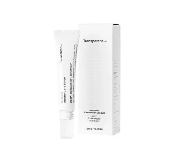 TRANSPARENT LAB DE-BLOAT SOOTHING EYE AUGENSERUM 15ML