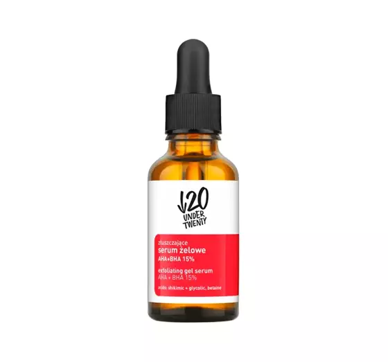 UNDER TWENTY ANTI ACNE ACTIVE GELSERUM AHA + BHA 15% 30ML