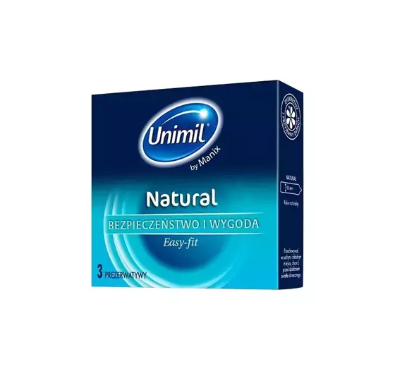 UNIMIL NATURAL+ KONDOME 3 STÜCK