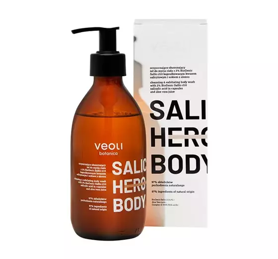 VEOLI BOTANICA BODY SALIC HERO BODY REINIGEND-PEELNDES DUSCHGEL 280ML