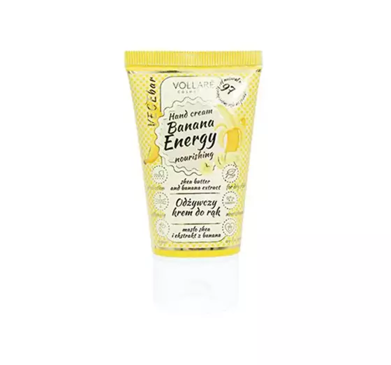 VERONA VOLLARE VEGEBAR BANANA ENERGY NÄHRENDE HANDCREME 30ML